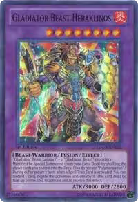 Gladiator Beast Heraklinos (LCGX-EN253), Legendary Collection 2 — Yu-Gi-Oh! card price