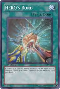 HERO'S Bond (LCGX-EN106), Legendary Collection 2 — Yu-Gi-Oh! card price