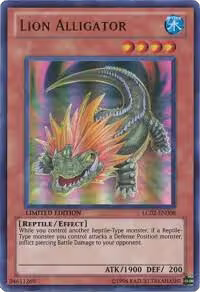 Lion Alligator (LC02-EN008), Legendary Collection 2 — Yu-Gi-Oh! card price