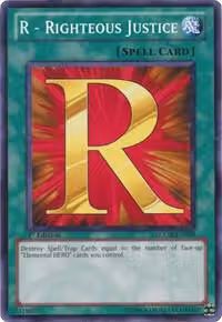 R - Righteous Justice (LCGX-EN090), Legendary Collection 2 — Yu-Gi-Oh! card price