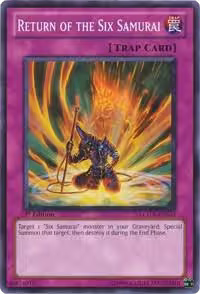 Return of the Six Samurai (LCGX-EN262), Legendary Collection 2 — Yu-Gi-Oh! card price