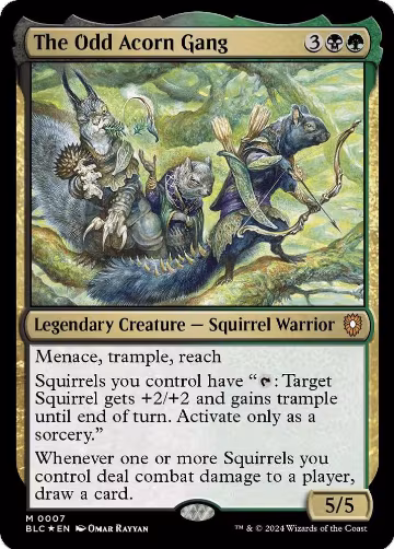 The Odd Acorn Gang (7), Commander: Bloomburrow — Magic card price