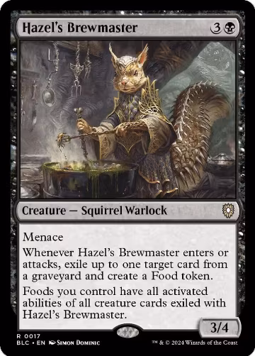 Hazel's Brewmaster (17), Commander: Bloomburrow — Magic card price