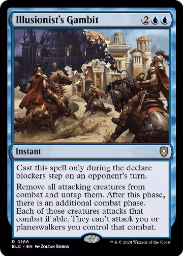 Illusionist's Gambit (166), Commander: Bloomburrow — Magic card price