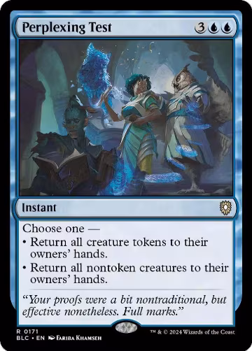 Perplexing Test (171), Commander: Bloomburrow — Magic card price