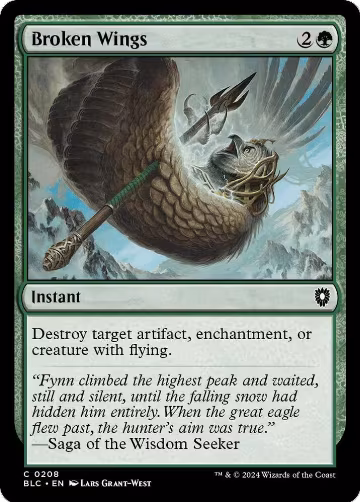 Broken Wings (208), Commander: Bloomburrow — Magic card price