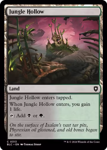 Jungle Hollow (313), Commander: Bloomburrow — Magic card price