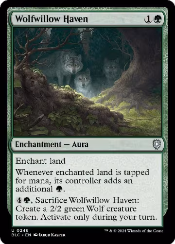 Wolfwillow Haven (246), Commander: Bloomburrow — Magic card price
