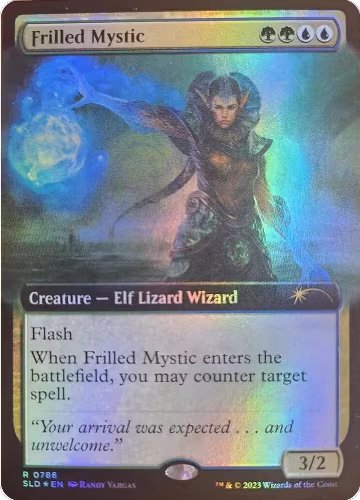 Frilled Mystic (Extended Art) (786), Secret Lair Drop Series — Magic card price