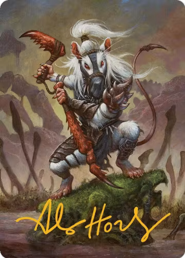 Ink-Eyes, Servant of Oni Art Card (Gold-Stamped Signature) (50), Art Series: Bloomburrow — Magic card price