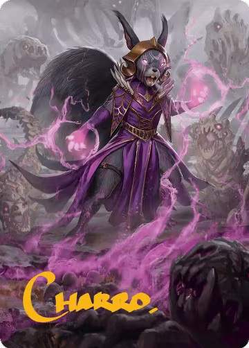 Liliana of the Dark Realms Art Card (Gold-Stamped Signature) (51), Art Series: Bloomburrow — Magic card price