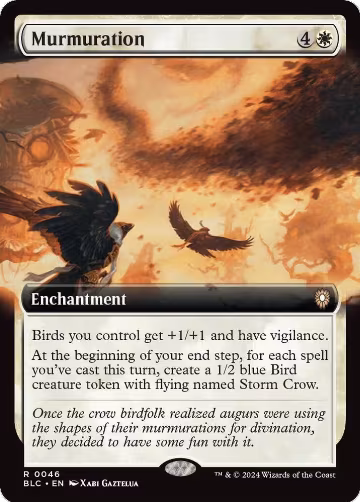 Murmuration (Extended Art) (46), Commander: Bloomburrow — Magic card price