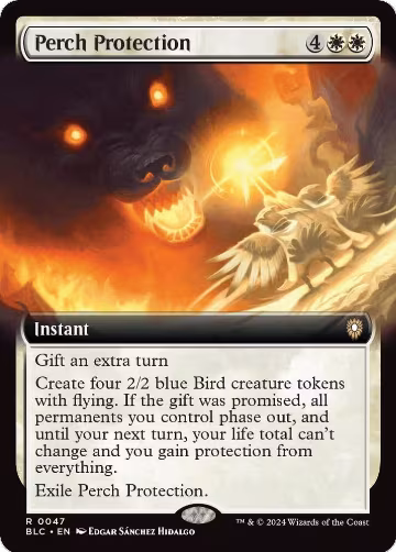 Perch Protection (Extended Art) (47), Commander: Bloomburrow — Magic card price