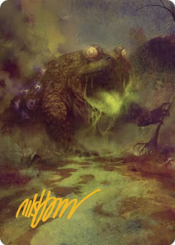The Gitrog Monster Art Card (Gold-Stamped Signature) (52), Art Series: Bloomburrow — Magic card price