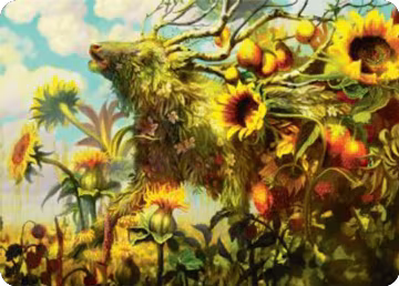 Beza, the Bounding Spring Art Card (1), Art Series: Bloomburrow — Magic card price
