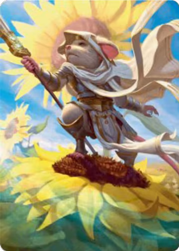 Elspeth, Sun's Champion Art Card (53), Art Series: Bloomburrow — Magic card price