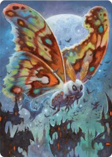 Luminous Broodmoth Art Card (48), Art Series: Bloomburrow — Magic card price
