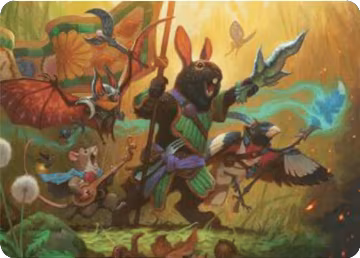 Valley Questcaller Art Card (4), Art Series: Bloomburrow — Magic card price