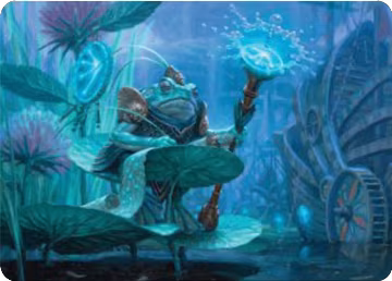 Dour Port-Mage Art Card (5), Art Series: Bloomburrow — Magic card price