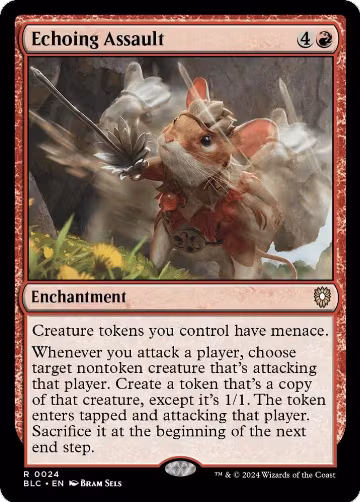 Echoing Assault (24), Commander: Bloomburrow — Magic card price