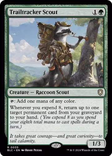 Trailtracker Scout (35), Commander: Bloomburrow — Magic card price