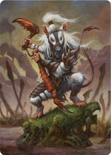 Ink-Eyes, Servant of Oni Art Card (50), Art Series: Bloomburrow — Magic card price