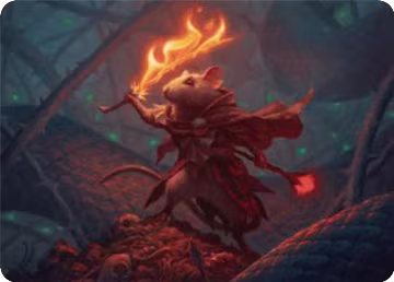 Emberheart Challenger Art Card (19), Art Series: Bloomburrow — Magic card price