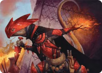 Cindering Cutthroat Art Card (26), Art Series: Bloomburrow — Magic card price