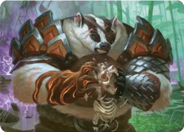 Hugs, Grisly Guardian Art Card (27), Art Series: Bloomburrow — Magic card price