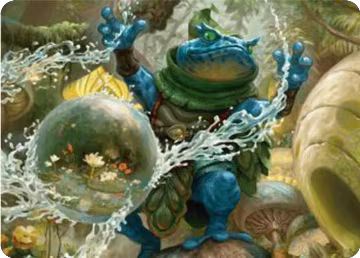 Pond Prophet Art Card (29), Art Series: Bloomburrow — Magic card price