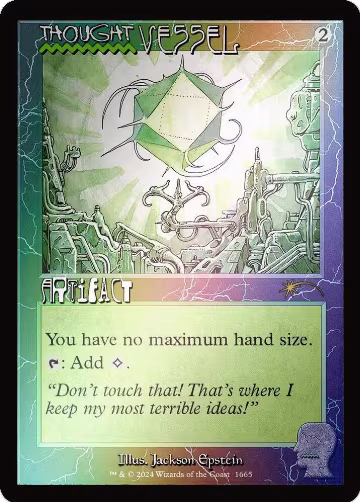 Thought Vessel (1665) (Rainbow Foil) (1665), Secret Lair Drop Series — Magic card price