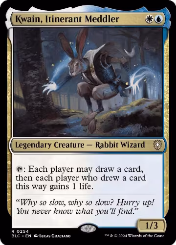 Kwain, Itinerant Meddler (254), Commander: Bloomburrow — Magic card price