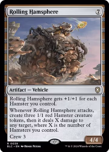 Rolling Hamsphere (39), Commander: Bloomburrow — Magic card price