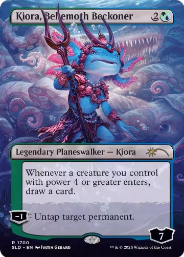 Kiora, Behemoth Beckoner (1700), Secret Lair Drop Series — Magic card price