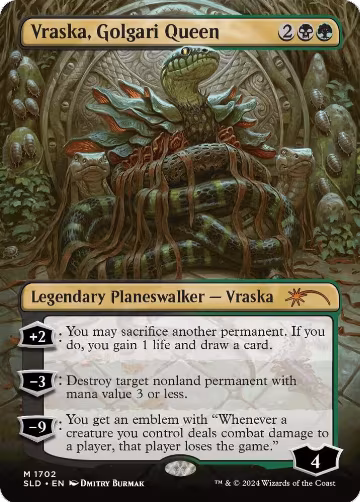 Vraska, Golgari Queen (1702) (1702), Secret Lair Drop Series — Magic card price