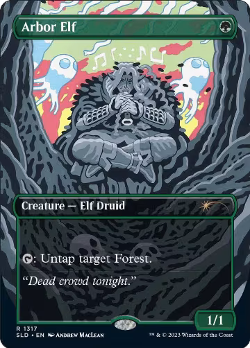 Arbor Elf (1317), Secret Lair Drop Series — Magic card price
