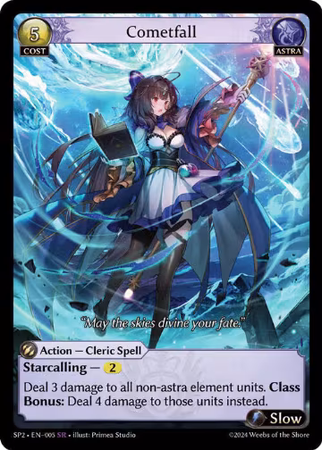Cometfall (005), Supporter Pack 2 — Grand Archive card price