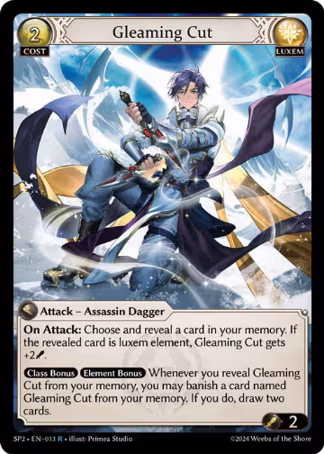 Gleaming Cut (013) — card price