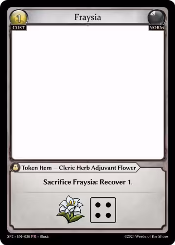 Fraysia (030), Supporter Pack 2 — Grand Archive card price