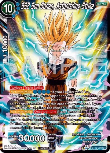 SS2 Son Gohan, Astonishing Strike (Deluxe Pack 2024 Vol.2) (BT13-036), Promotion Cards — DB Super card price