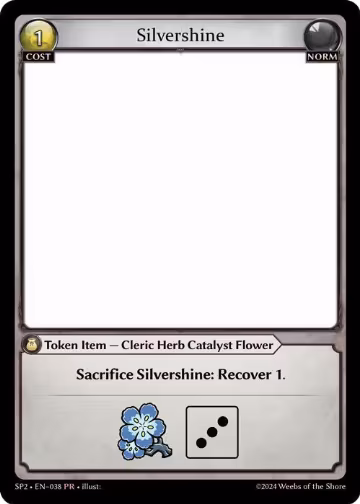Silvershine (038), Supporter Pack 2 — Grand Archive card price