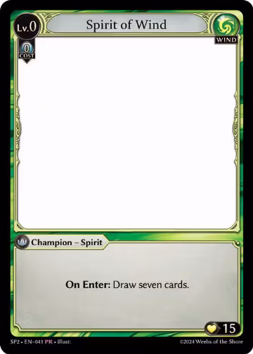 Spirit of Wind (041) — card price