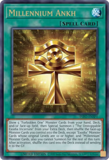 Millennium Ankh (INFO-ENSP1) (INFO-ENSP1), The Infinite Forbidden — Yu-Gi-Oh! card price