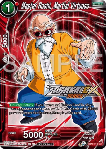 Master Roshi, Martial Virtuoso (Event Pack 15) (BT10-010), Promotion Cards — DB Super card price