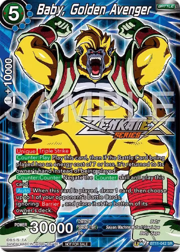 Baby, Golden Avenger (Event Pack 15) (BT11-042), Promotion Cards — DB Super card price