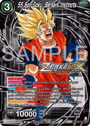 SS Son Goku, Berserk Instincts (Event Pack 15) (BT20-121), Promotion Cards — DB Super card price