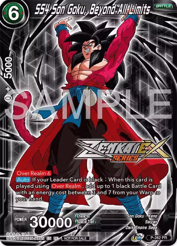 SS4 Son Goku, Beyond All Limits (Event Pack 15) (P-262), Promotion Cards — DB Super card price