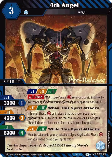 4th Angel (CB01-047), Collaboration Booster 01: Halo of Awakening Pre-Release Cards — Battle Spirits card price
