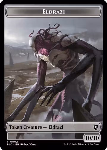 Eldrazi // Clue Double-Sided Token (2 // 37), Commander: Bloomburrow — Magic card price
