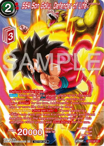 SS4 Son Goku, Defender of Life (Premium Alt-Art Card Set 2024 Vol.2) (SD17-02), Promotion Cards — DB Super card price